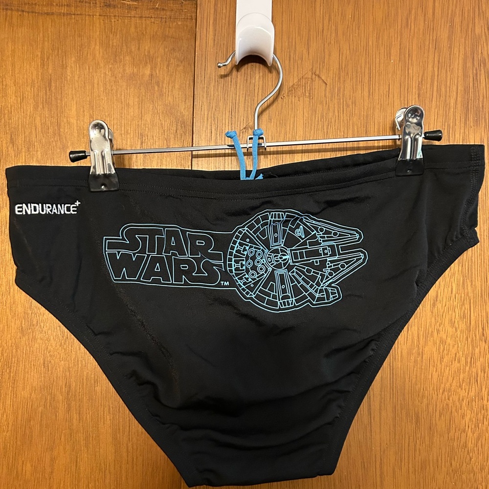 Speedo Endurance Special Edition Star Wars Black Swim Briefs